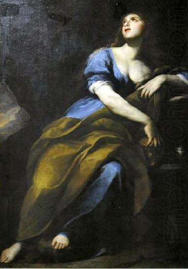 Penitent Mary Magdalene., Andrea Vaccaro